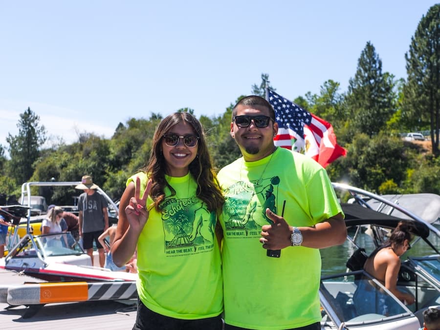 Two Rivers Marina Staff on the Fourth of July