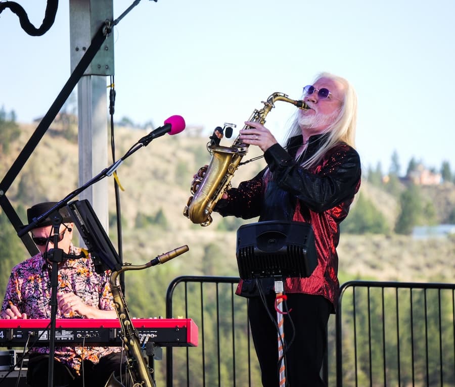 The Bobby Patterson Band performing at Echofest 2026 